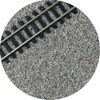 TT:120 Scale Model Railway Track Ballast - Standard Grey |