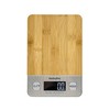 PantryPro Bamboo Platform Digital Kitchen Scale - 11 pounds Capacity
