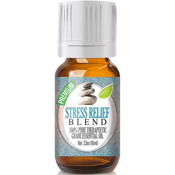 Stress Relief Blend Essential Oil - 100% Pure Therapeutic Grade Stress Relief Blend Oil - 10ml