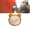 Sisal Cat Scratching Board Cartoon Cute Bear Head Shape Grinding