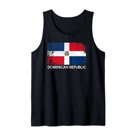 Dominican Flag | Vintage Made In Dominican Republic Tank Top