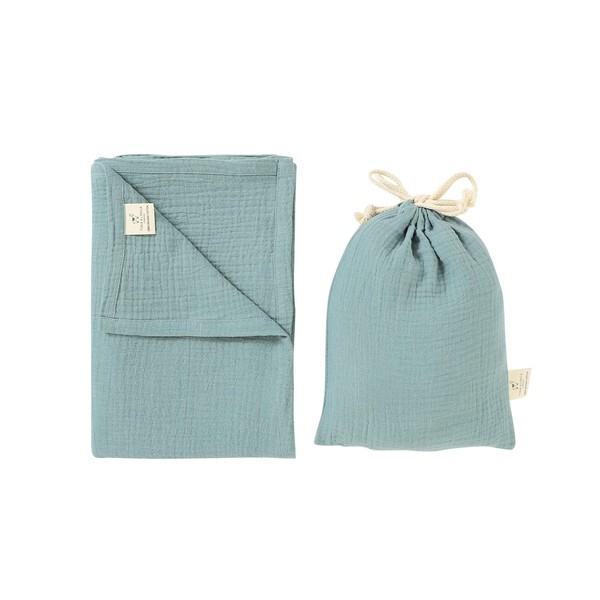 Tiny Alpaca 100% Organic Baby Muslin Swaddle Blankets Wrap Receiving