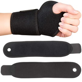 PEARL Sports Hand Wraps Set of 2 Wrist Braces for Weight Training, Neoprene, Universal Size (Sports Bandages, Wrist Support Bandages, Sports)