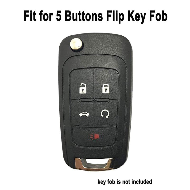 Key Fob Cover Fit for Chevy Camaro Cruze Limited Equinox