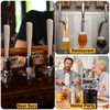 2PCS Stainless Beer Tap Handle, Mini Beer Keg Tap Handle