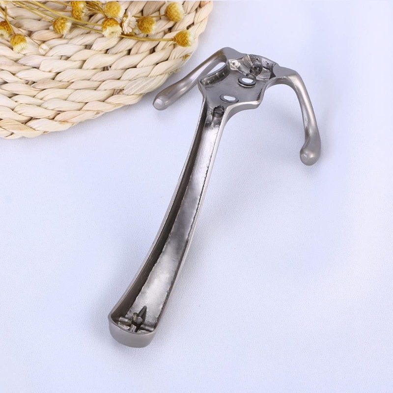 Healifty 3 Prong Hook Wall Mounted Robe Hook Retro Utility