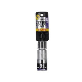 Tajima BS21-12K Bit Interchangeable Socket for Impact Drivers, 0.8 inches (12 mm), 1 Piece