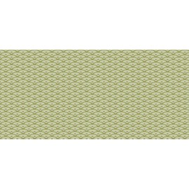 Ambesonne Mandala Pencil Pen Holder, Folkloric Geometric Circles Pattern Flowers Far Eastern Yoga Tradition, Ceramic Pencil Holder for Desk Office Accessory, 3.6" X 3.2", Pale Olive Green Ivory