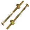 10-Set M6 Furniture Bolt and Nut Kit, Hex Socket Bed