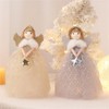 YTFSKFUI Angel Topper Christmas Tree Decorations, 26 * 15 cm