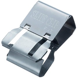 TOHKIN SC-S10S-3 Slide Clip, Small, Silver, 10 Pieces x 3 Sets, sliver