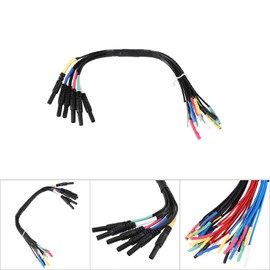 6 Channel Universal Breakout Leads HT306 for Auto Diagnostic Oscilliscope with stable performance(black)
