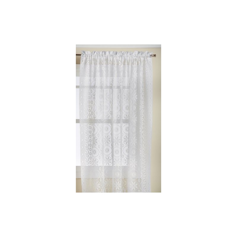 Lorraine Home Fashions Hopewell - Panel de Cortina de Encaje