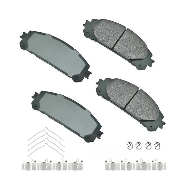 Akebono Frt Ceramic Brake Pads Akebono ACT1324A