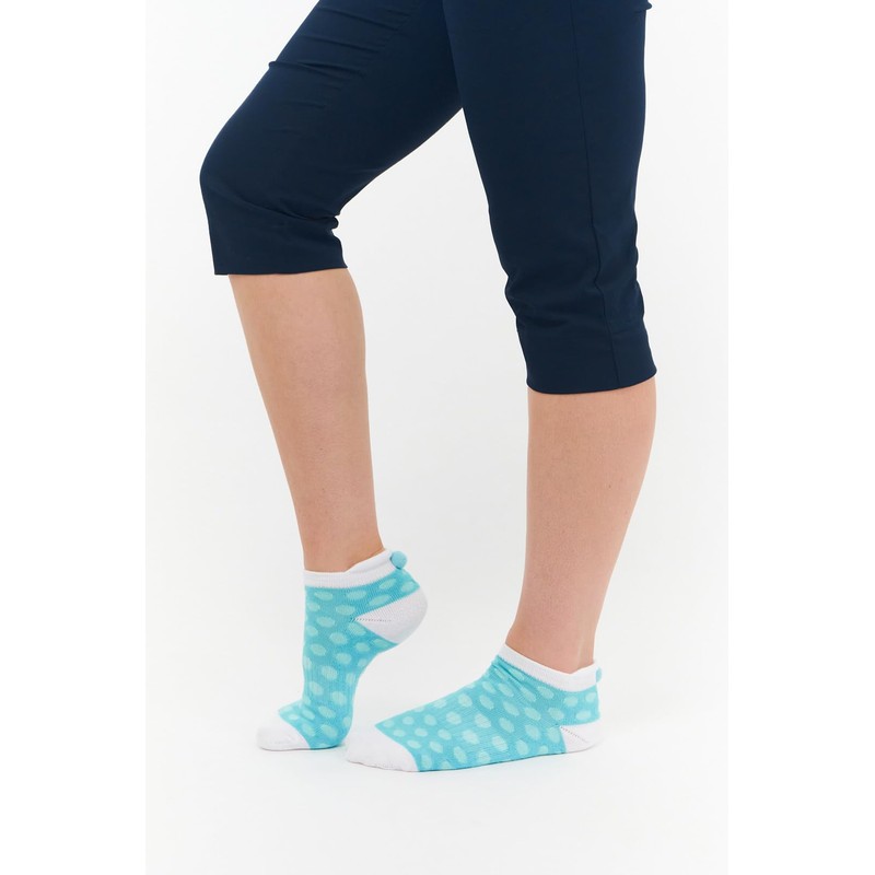 Surprizeshop Ladies Golf Socks (3 Pack) | Pom Pom |