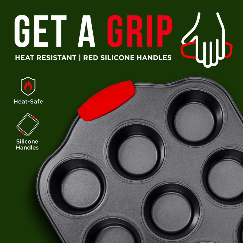 BAKKENMASTER Baking Set – 6 Piece Kitchen Oven Bakeware Set