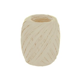INNSPIRO Rafia di carta colore naturale 4 mm x 30 m per artigianato, regali e decorazioni