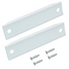 Cionyce White Window Sash Lift Handle, 3.5 inch Hole Center