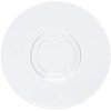 Arcoroc J9827 Voluto Glass Espresso Saucer, 120mm Diameter, Pack of
