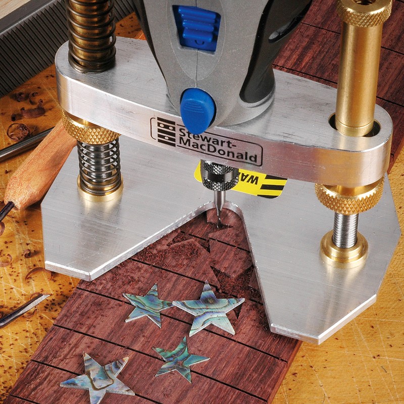 StewMac Precision Router Base – Stable Handheld Router Support for