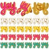 Knitgrip 24 Pcs Yay Enamel Pins Bulk Lapel Pin Alloy
