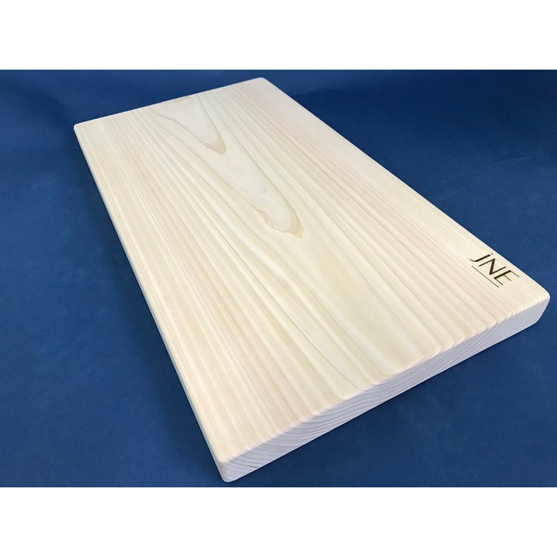 Hinoki Cypress Reversible Wood Cutting Board, 17.3" x 9.5" x1.2",