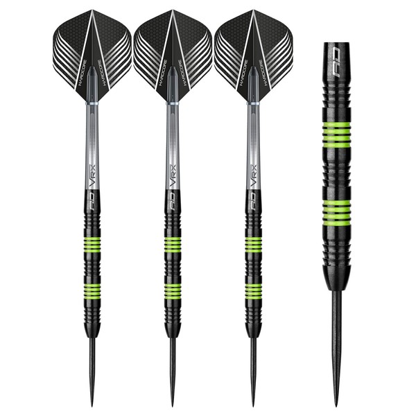 Red Dragon Freestyle: 24g - Tungsten Darts Set with Flights and Stems