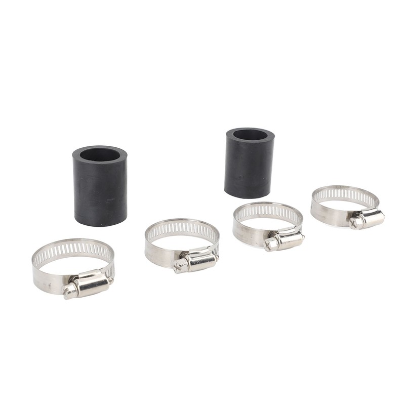 2Pcs 1in High Temp Pipe Clamps Connector Sturdy Exhaust Pipe