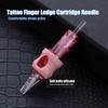 Mummy PN-1209RM Tattoo-Patronen-Nadeln, sortiert, Einweg, gebogen, Magnum #10, L-Taper Bugpin