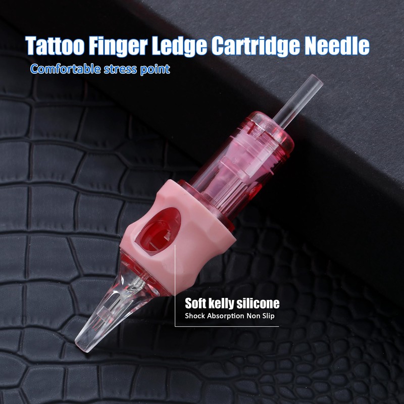 Mummy PN-1209RM Tattoo-Patronen-Nadeln, sortiert, Einweg, gebogen, Magnum #10, L-Taper Bugpin