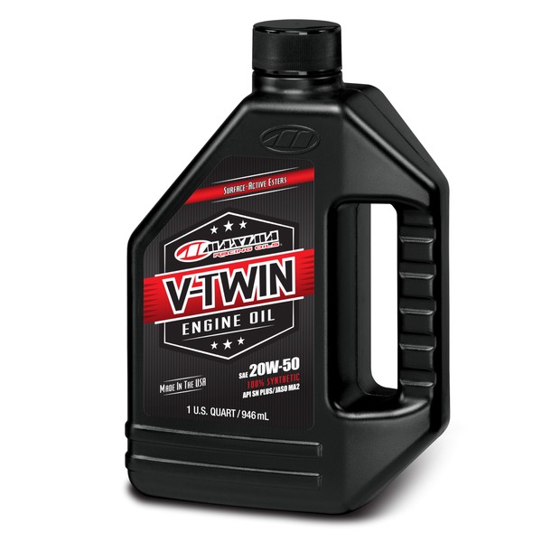 Maxima Racing Oils 30-11901 20w50 V-Twin Full Syntheic Engine Oil