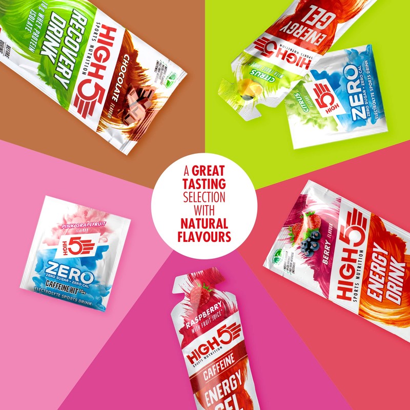 HIGH5 Starter Kit Nutrition Pack Combining Energy, Hydration & Recovery,