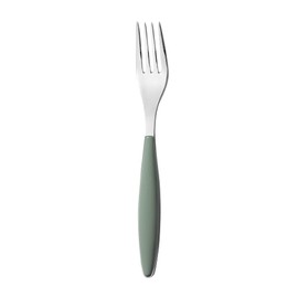 Guzzini Feeling 230002214 Fork, Stainless Steel, Sage