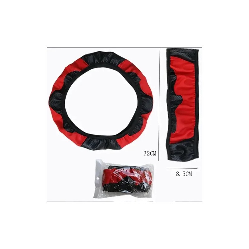 Funda Cubre Volante Deportivo Protector Antiderrapante Auto