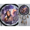 OBI 13" Indian Maiden Dove and Eagle Double Dream Catcher