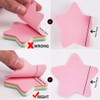 Sticky Notes Star Shaped - 10 Pads 76x76mm Self Stick