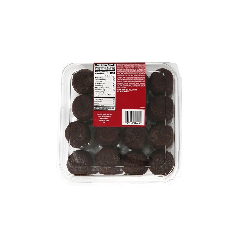 two-bite Chocolate Brownies, 48 ct.