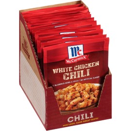 McCormick White Chicken Chili Seasoning Mix, 1.25 Ounce (Pack of 12)