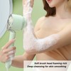 Electric Body Scrubber Brush with 5 Brush Heads Waterproof Deep