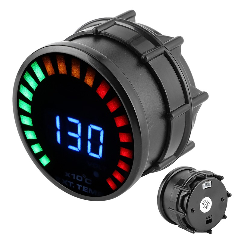 2in 52mm Exhaust Gas Temp Gauge LED EGT Digital Meter