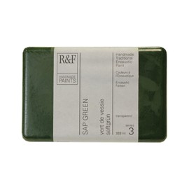 R&F Artist Encaustic Paint, Sap Green, 333 ml