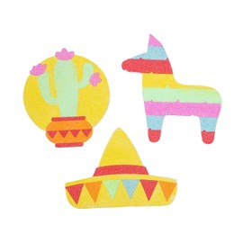 Cinco de Mayo Sand Art Pictures, Makes 12