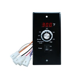 Digital Thermostat Controller Board Fit for Z Grills Pellet, 120V BBQ Thermostat Control Panel Kit for Wood Pellet Grill