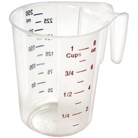 Winco 1-Cup Measuring Cup, Polycarbonate