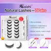AILAISHI Wispy False Eyelashes Kit With Bond, Seal and Tweezer,