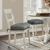 Shinnwa Chair Cushions for Dining Chairs 2 Pack, Tufted Memory