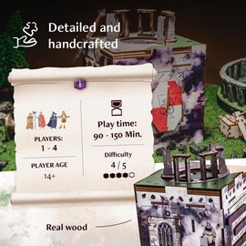 INSCAPE Stonehenge´s Legacy Puzzle Box - Escape Room in A Box for Adults - Cluebox - Mind Puzzles for Adults - Puzzle Boxes with Hidden Compartments - Puzzle Boxes - Wooden Puzzle Box