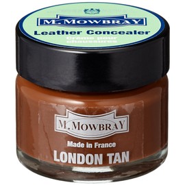 M.MOWBRAY Men's Cream for Scratch Repair and Complementation, Leather Concealer, Smooth Leather, Leather Products, Leather Shoes, Leather Accessories, London Tan