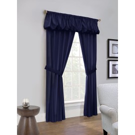 Loft Living Phoenix Insulated All-in-One Window Dressing Set 80" x 63" in Navy