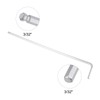 TA-VIGOR 2Pcs 3/32" Ball End Hex Key Wrench, Long Arm